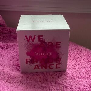 PartyLite Pink Scented Candle
